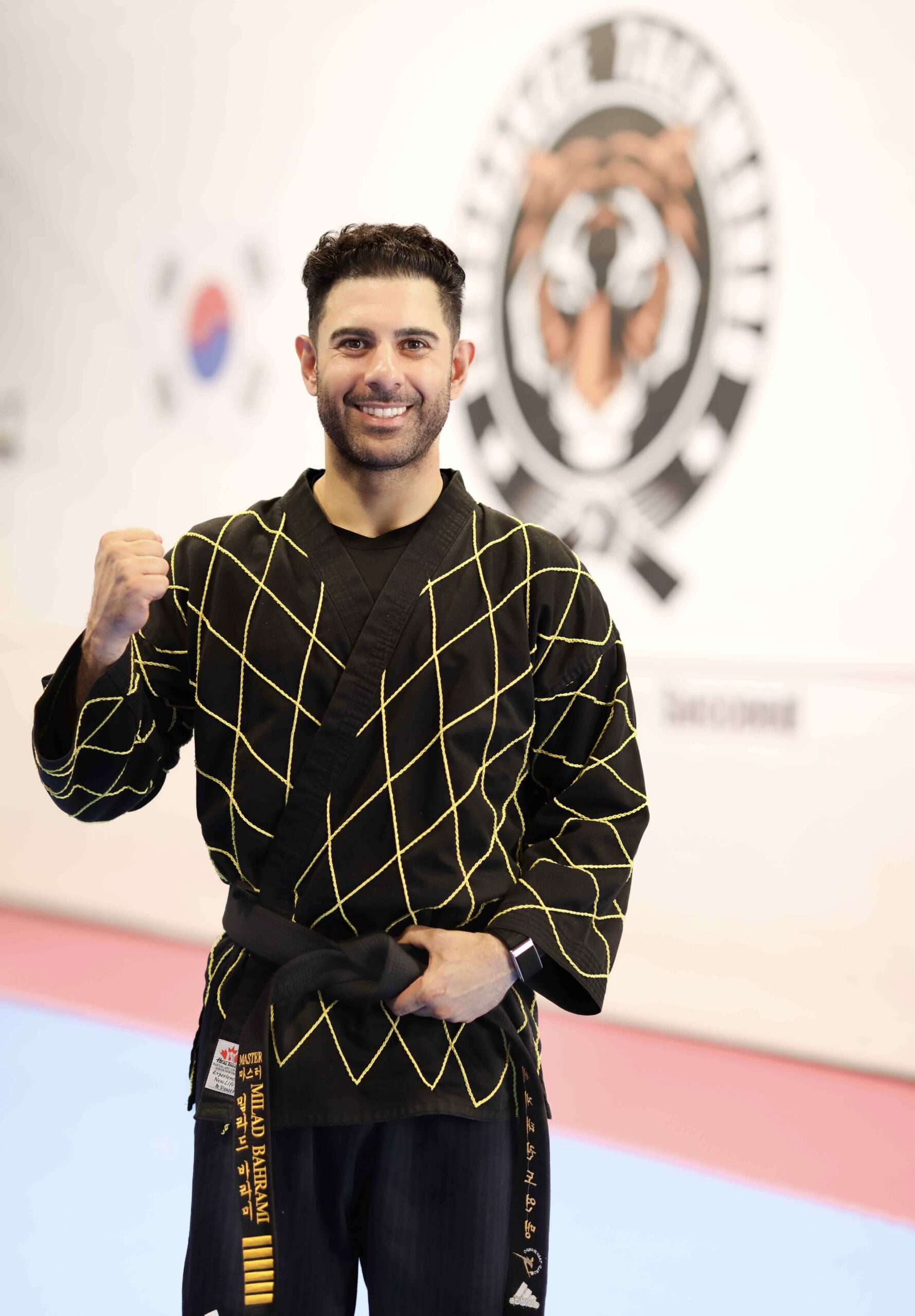 Master Milad Bahrami, Founder and Head Instructor of Endurance Taekwondo